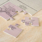 Door County、Sturgeon Bay、Jennyの地図 ジグソーパズル (側面)