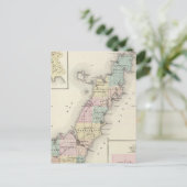 Door County、Sturgeon Bay、Jennyの地図 ポストカード (スタンド正面)