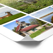 Door County, Wisconsin – 景勝地 ポスター (角)