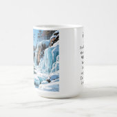 Door County Wisconsin | Frozen Winter コーヒーマグカップ (中央)