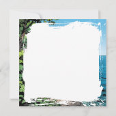 Door County, Wisconsin Illustration and Poem (裏面)