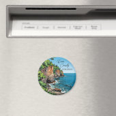 Door County, Wisconsin Illustration Lake Michigan マグネット (インサイチュ (食洗機))