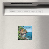 Door County, Wisconsin Illustration Lake Michigan マグネット (インサイチュ (食洗機))