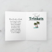 Door County Wisconsin Winter Poem カード (内部)