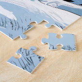 Door County Wisconsin Winter Poem ジグソーパズル (側面)