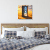 Door in the Wheat キャンバスプリント (インサイチュ (寝室))