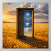 Door in the Wheat ポスター (正面)