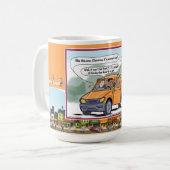 Door Is a Jar | Literal Wordplay Humor Classic コーヒーマグカップ (正面左)