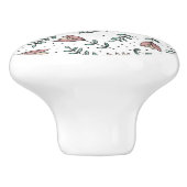 Door Knob Floral セラミックノブ (側面)