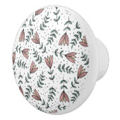 Door Knob Floral セラミックノブ (右)
