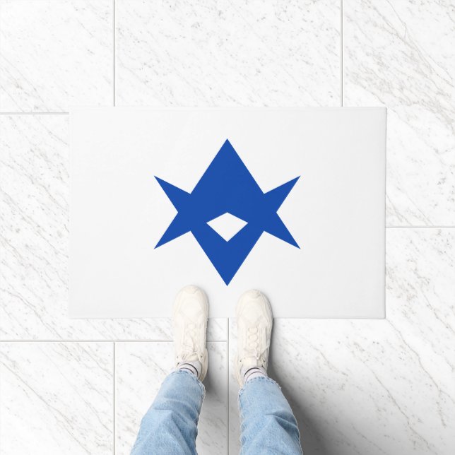 Door Mat with Flag of Toyota City, Japan ドアマット (室内)