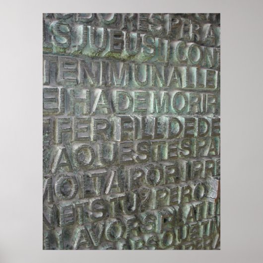 Door of the Sagrada Familia, Barcelona ポスター (正面)