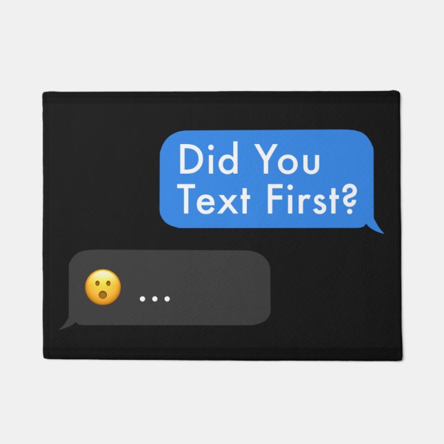 Doormat -おもしろい The Unwelcome Mat ドアマット (正面)