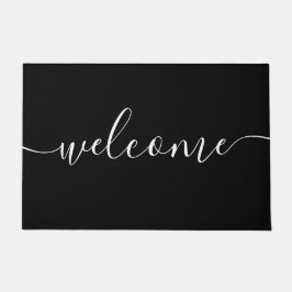 Doormat – ようこそ白黒 ドアマット