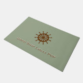 Doormat - Brown Helm with Name ドアマット (アングル)