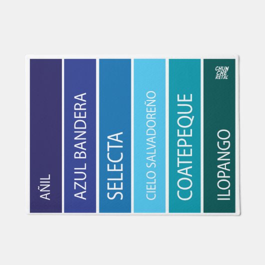 DoorMat KitchenMat, Alfombra El Salvador ドアマット (正面)