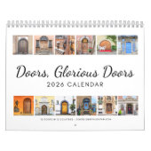 Doors of Europe 2026 Calendar カレンダー (カバー)