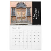 Doors of Europe 2026 Calendar カレンダー (2月 2027)
