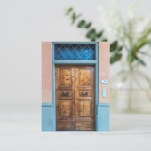Doors of Florence Italy|グランドウッドドアフォト ポストカード (スタンド正面)