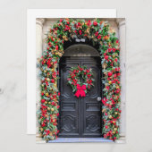 Doors of London: A Festive Christmas Card シーズンカード (正面/裏面)