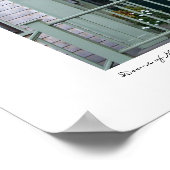 Doors of Nantucket, Massachusetts Triptych ポスター (角)