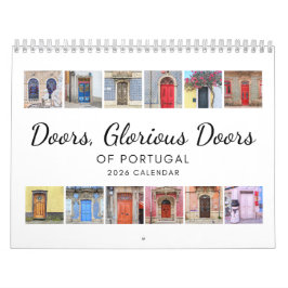 Doors of Portugal 2026 Calendar カレンダー