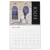 Doors of Portugal 2026 Calendar カレンダー (1月 2026)