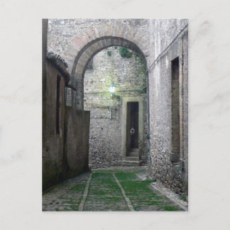 Doorway in Erice Sicily Postcard ポストカード