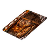 Doorway Sniffer Icelandic Yule Lad マグネット (左側)