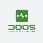 DOOS ZAZZLEシール シール (正面)