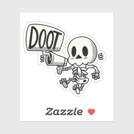 DOOT Skeleton シール (シート)
