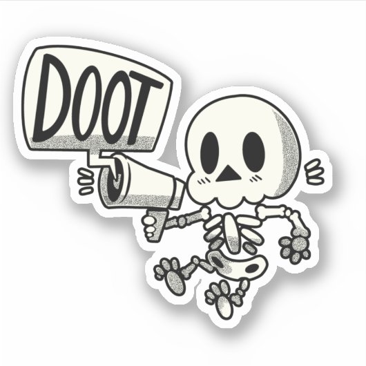 DOOT Skeleton シール (正面)