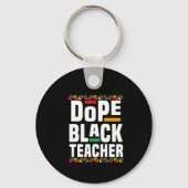 Dope Black Teacher キーホルダー (正面)