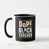 Dope Black Teacher マグカップ (左)