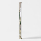 Dope Dog Mosaic Phone Case - Abstract Vibe Pet Art iPhoneケース (左側面)