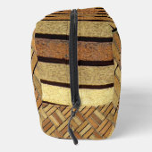 Dopp Kitt – オレンジ色のレンガ模様 ドップキット (右)