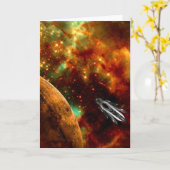 Doradusの星雲の探検 カード (黄色い花)
