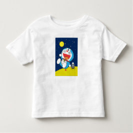 Doraemon at Space Adventure Design  トドラーTシャツ