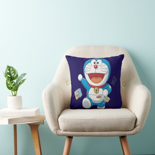 Doraemon Pillow – Fun & Gadget Style クッション (椅子)