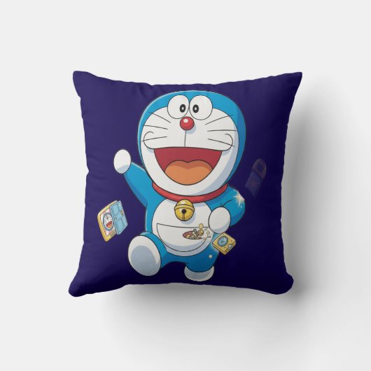 Doraemon Pillow – Fun & Gadget Style クッション (裏面)