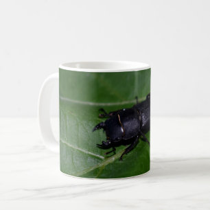 Dorcus paralllipipedus 、レッサークワッド コーヒーマグカップ