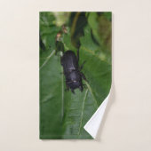 Dorcus paralllipipedus 、レッサークワッド バスタオルセット (ハンドタオル)