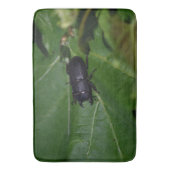 Dorcus paralllipipedus 、レッサークワッド バスマット (正面縦)