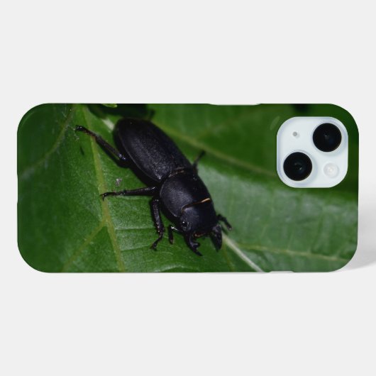 Dorcus paralllipipedus 、レッサークワッド Case-Mate iPhoneケース (裏面 (横))