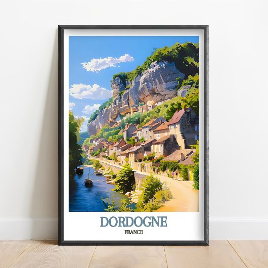 Dordogne France Art - Dordogne Poster - La Roque  ポスター