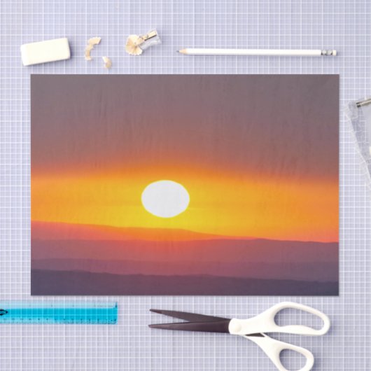 Dordogne Sunrise 薄葉紙 (クラフト)