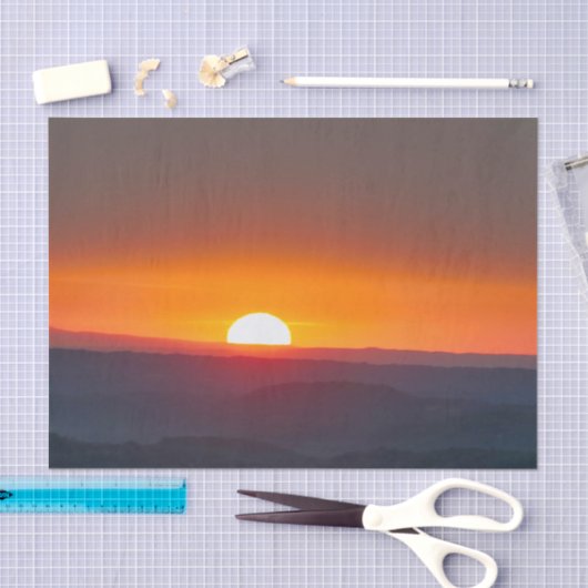 Dordogne Sunrise 薄葉紙 (クラフト)