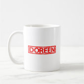 Doreenのスタンプ コーヒーマグカップ (左)