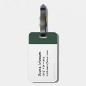 Dori、Bombur、Oinグラフィック ラゲッジタグ (裏面縦)