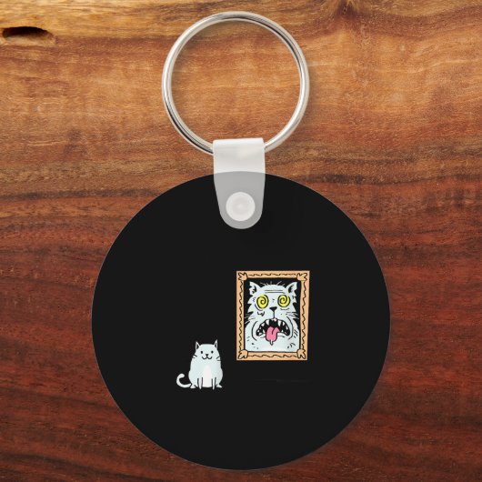 Dorian Gray's Cat Teeshirt From Skunkbear  キーホルダー (正面)